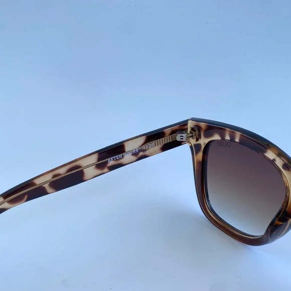 Quay Australia After Hours Tortoise Brown Fade Sunglasses Quay Australia After Hours Tortoise Brown Fade Sunglasses main image 4